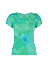 SHORE MIST Top Turquoise Blue