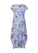 CANAL Dress Blue Pink
