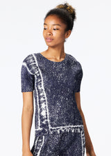 TRAIL DENIM Top Indigo
