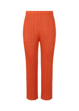 MONTHLY COLORS : NOVEMBER Trousers Orange Red