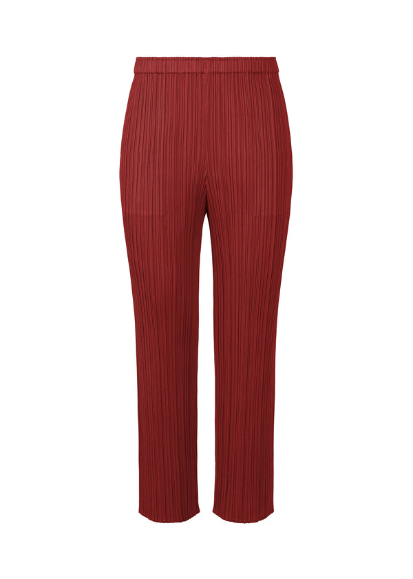 MONTHLY COLORS : NOVEMBER Trousers Carmine