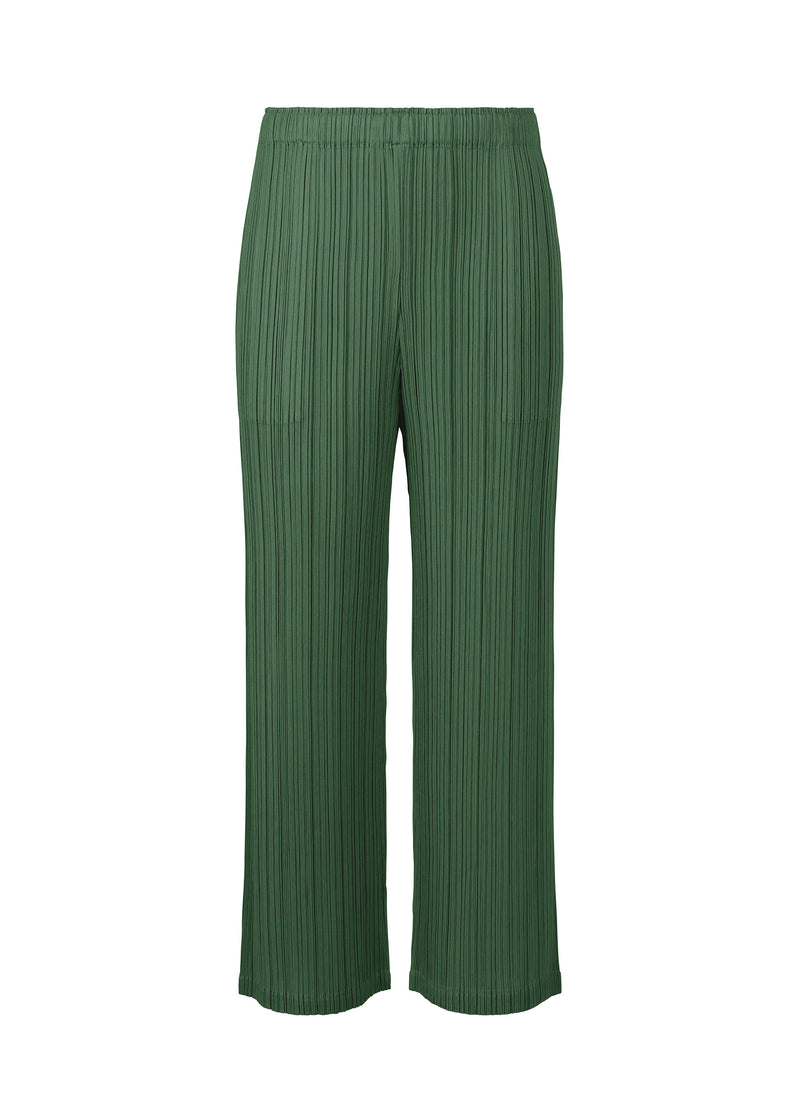 MONTHLY COLORS : DECEMBER Trousers Moss Green