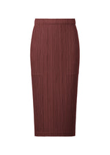 MONTHLY COLORS : OCTOBER Skirt Brown
