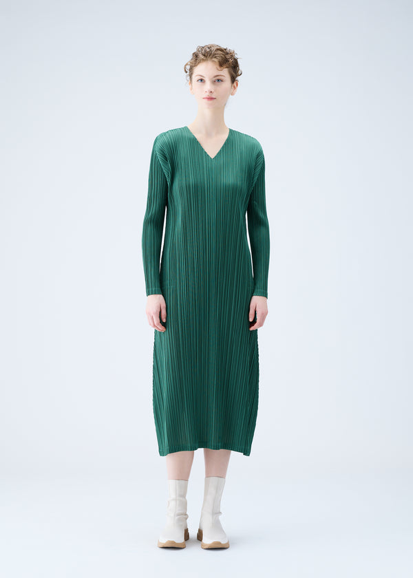 MONTHLY COLORS : DECEMBER Dress Moss Green