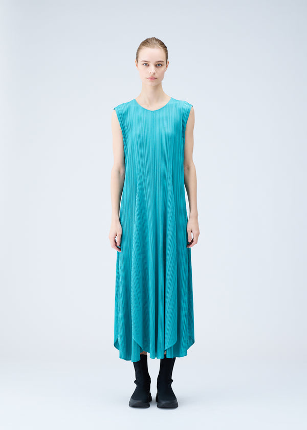 FROZEN FLOWER Dress Ice Blue | ISSEY MIYAKE EU