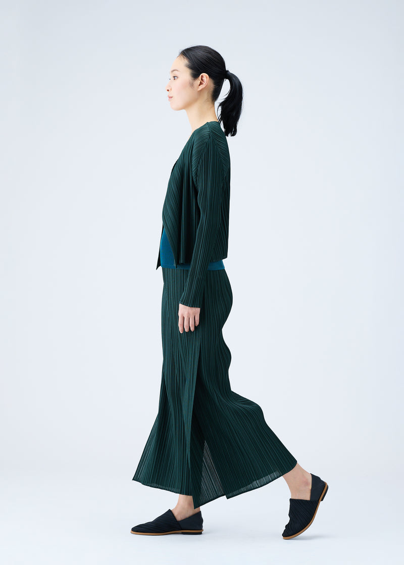 MONTHLY COLORS : JULY Cardigan Dark Green