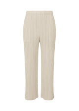 MONTHLY COLORS : FEBRUARY Trousers Ivory