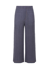 COTTON DENIM Trousers Indigo Blue Denim