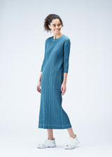 COTTON DENIM Dress Indigo Green Denim