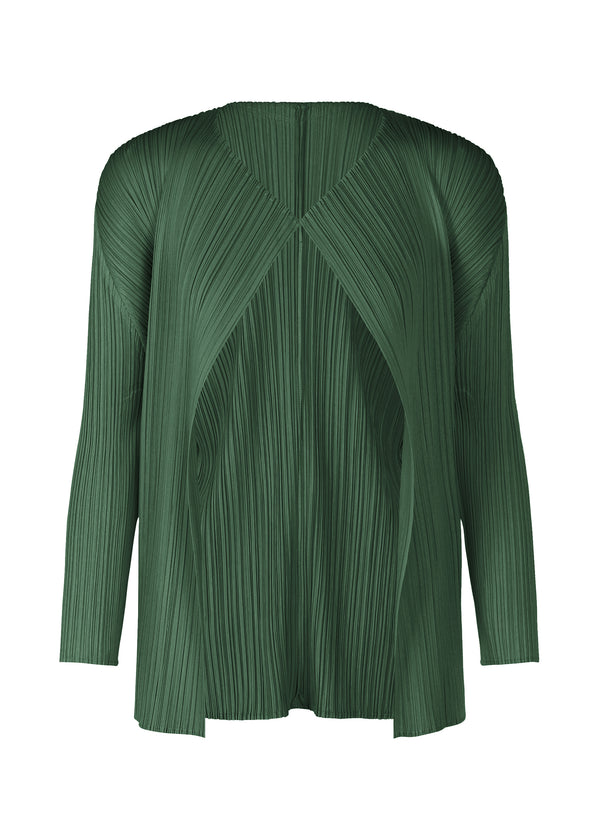 MONTHLY COLORS : MARCH Cardigan Dark Green