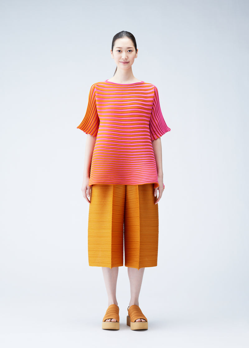 BOUNCE KNIT Top Off White | ISSEY MIYAKE EU
