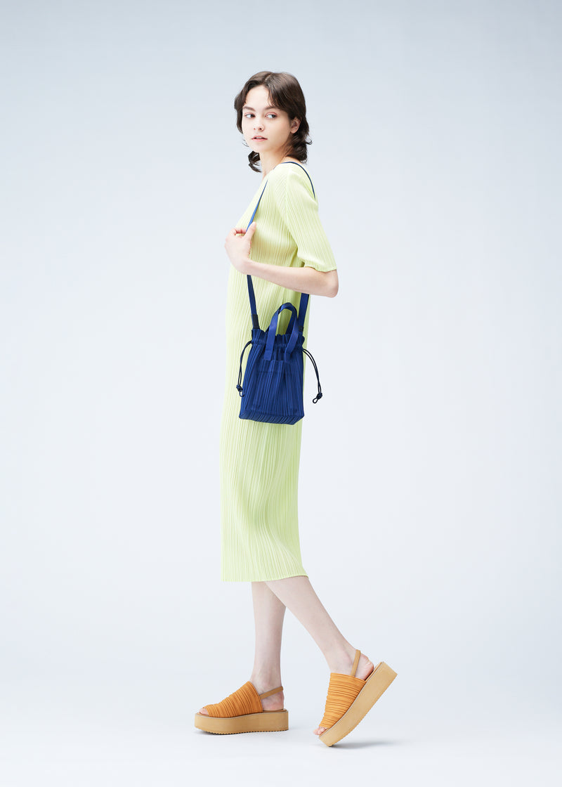 PLEATS TOTE BAG Bag Neon Orange