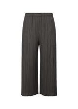 MONTHLY COLORS : AUGUST Trousers Charcoal