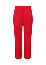 MONTHLY COLORS : SEPTEMBER Trousers Red