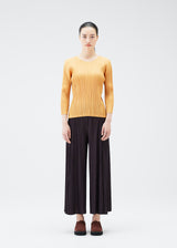 MELLOW PLEATS Trousers Dark Brown