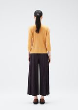 MELLOW PLEATS Trousers Dark Brown