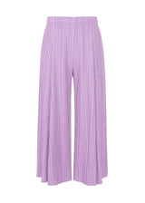 MELLOW PLEATS Trousers Light Purple