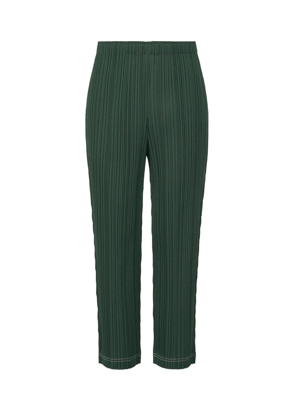 RAMIE PLEATS Trousers Deep Green