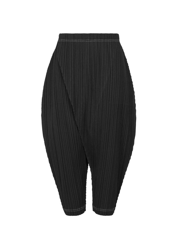 RAMIE PLEATS Trousers Black