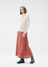 MONTHLY COLORS : DECEMBER Skirt Copper Brown