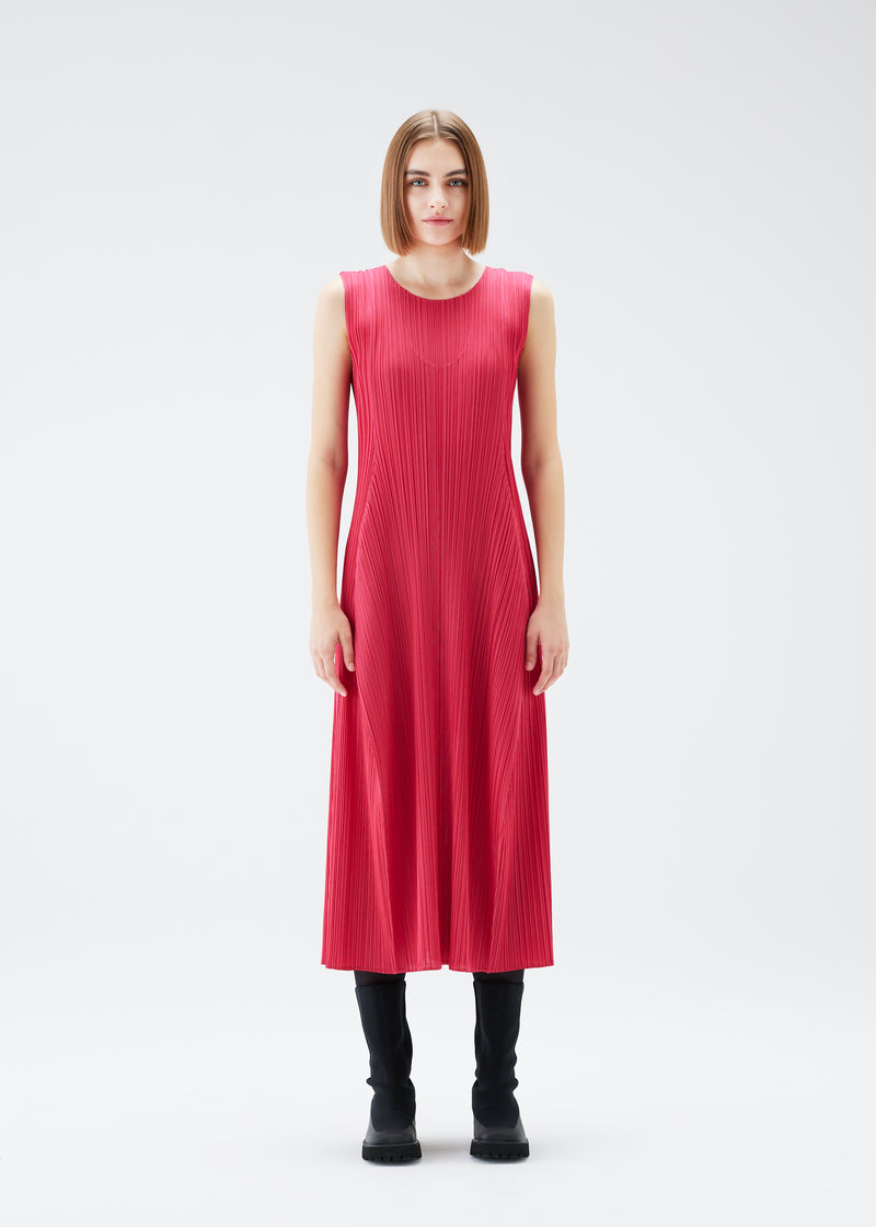 POWAN Dress Pink Red