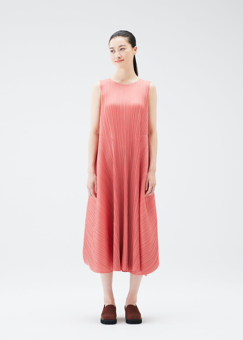 SOLAR FLARE Dress Coral Pink