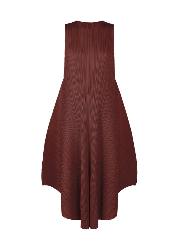 SOLAR FLARE Dress Bordeaux