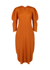 WORMHOLE Dress Dark Orange