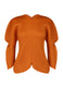 WORMHOLE Top Dark Orange