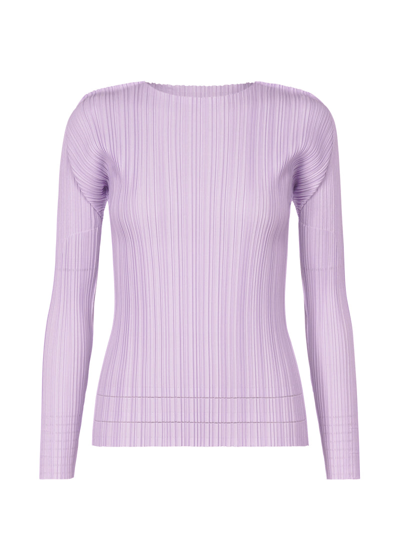 SOFT PLEATS Top Light Purple