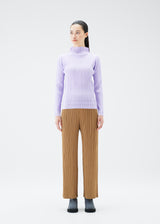 SOFT PLEATS Top Light Purple