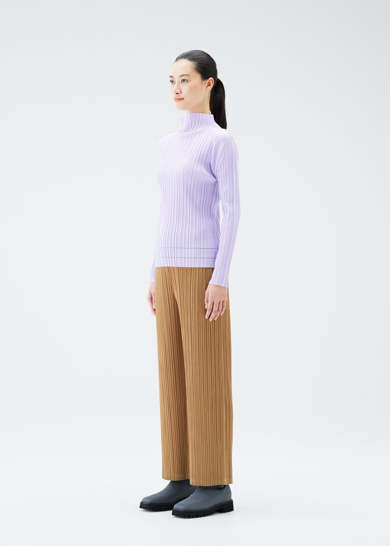 SOFT PLEATS Top Light Purple