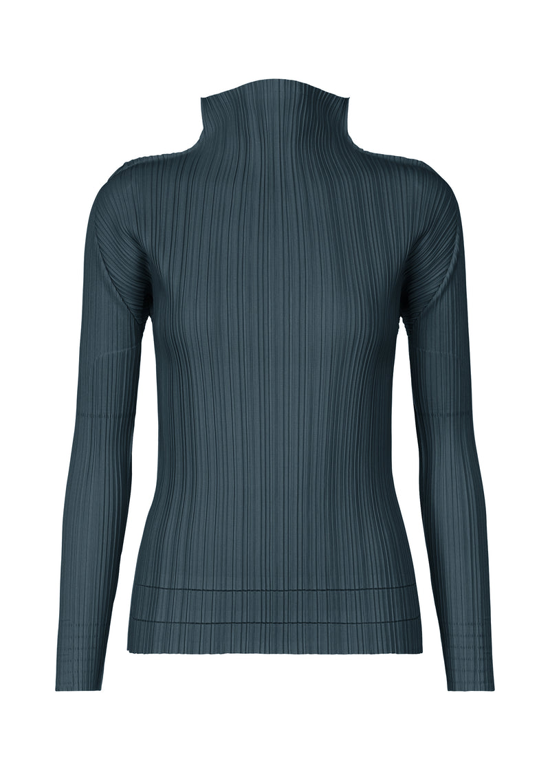 SOFT PLEATS Top Dark Navy