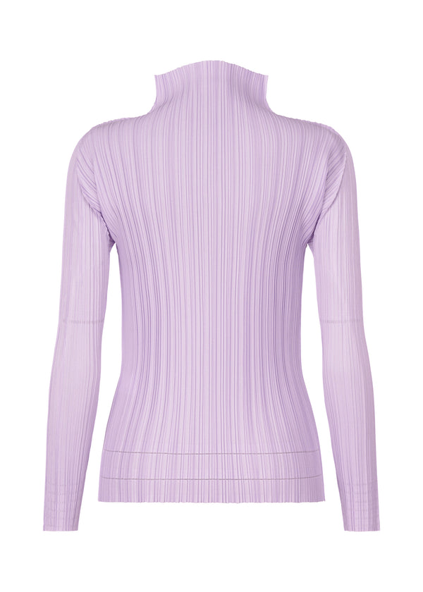 SOFT PLEATS Top Light Purple