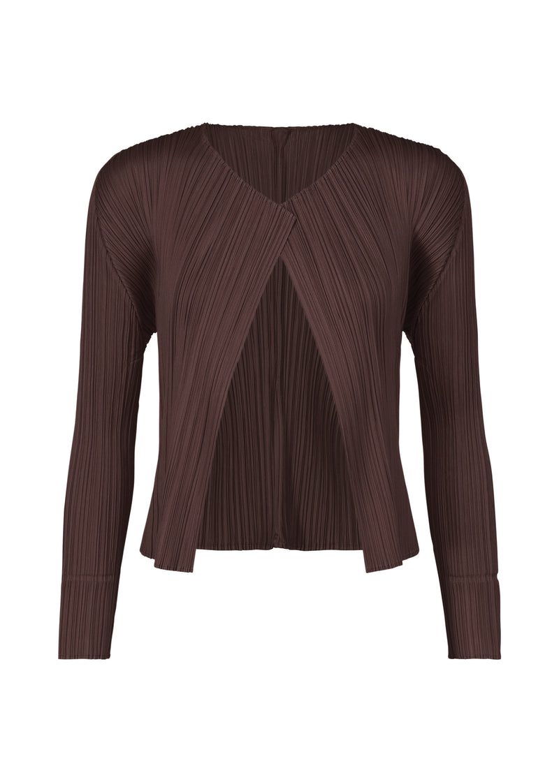 MONTHLY COLORS : SEPTEMBER Cardigan Dark Brown