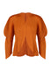 WORMHOLE Cardigan Dark Orange