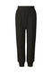 CREPE KNIT Trousers Black