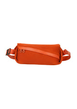 BIAS PLEATS WAISTBAG Bag Dark Orange