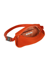 BIAS PLEATS WAISTBAG Bag Dark Orange