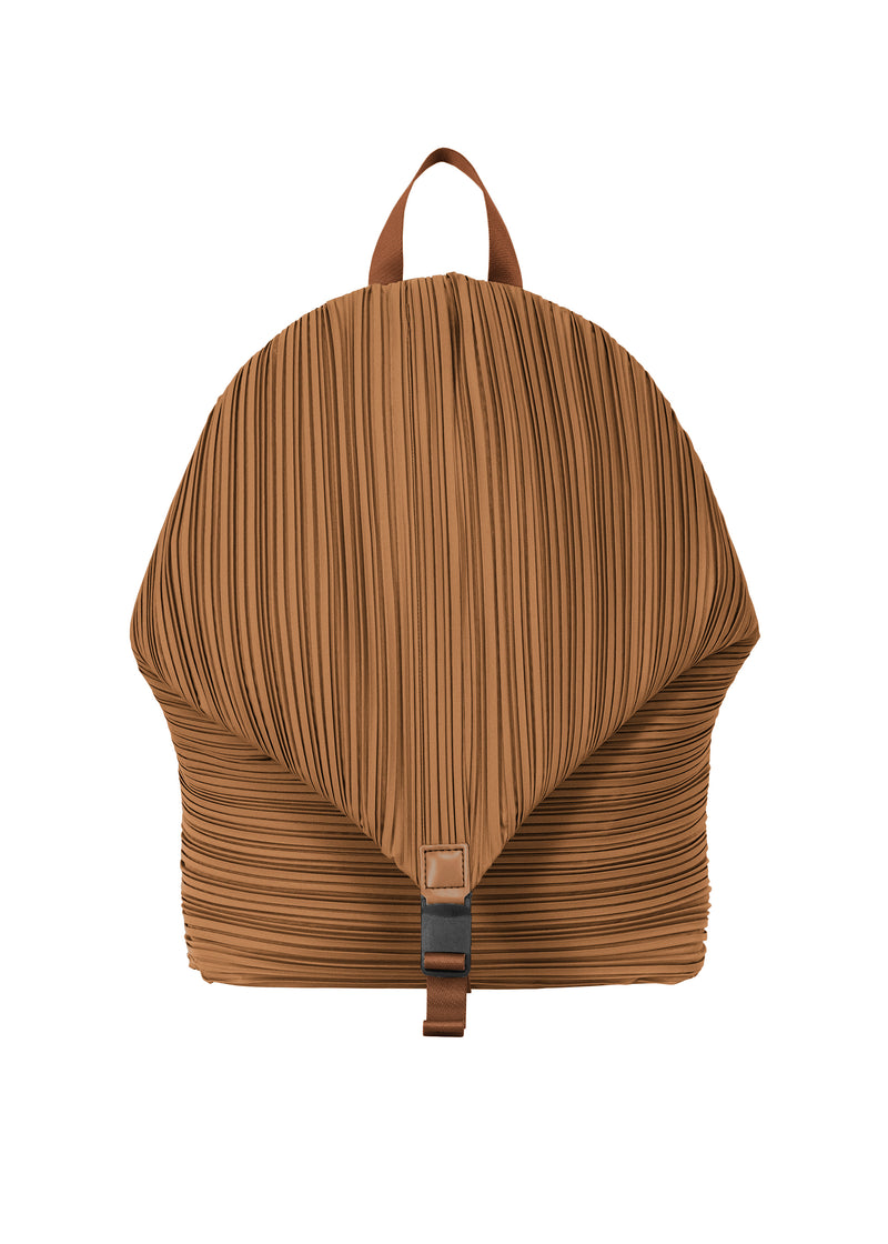 PLEATS BACKPACK Bag Brown