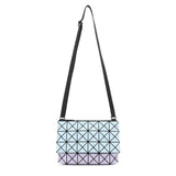 PRISM KANGAROO Shoulder Bag Sax Blue x Lavender