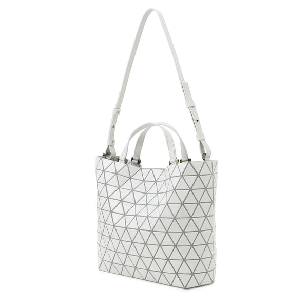 CRYSTAL GLOSS Handbag Light Grey