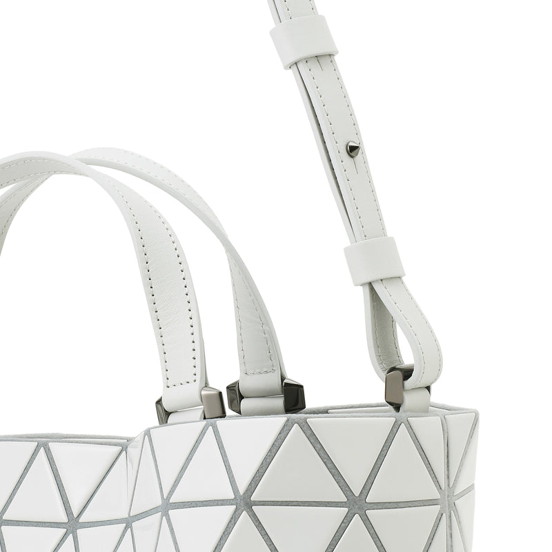 CRYSTAL GLOSS Handbag Light Grey