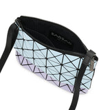 PRISM KANGAROO Shoulder Bag Sax Blue x Lavender
