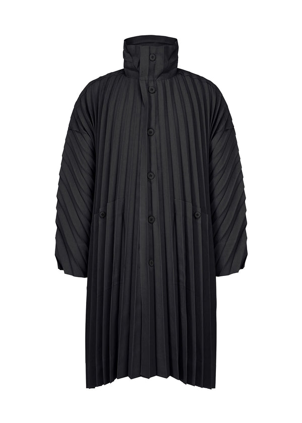 EDGE COAT LIGHT Coat Black | ISSEY MIYAKE EU