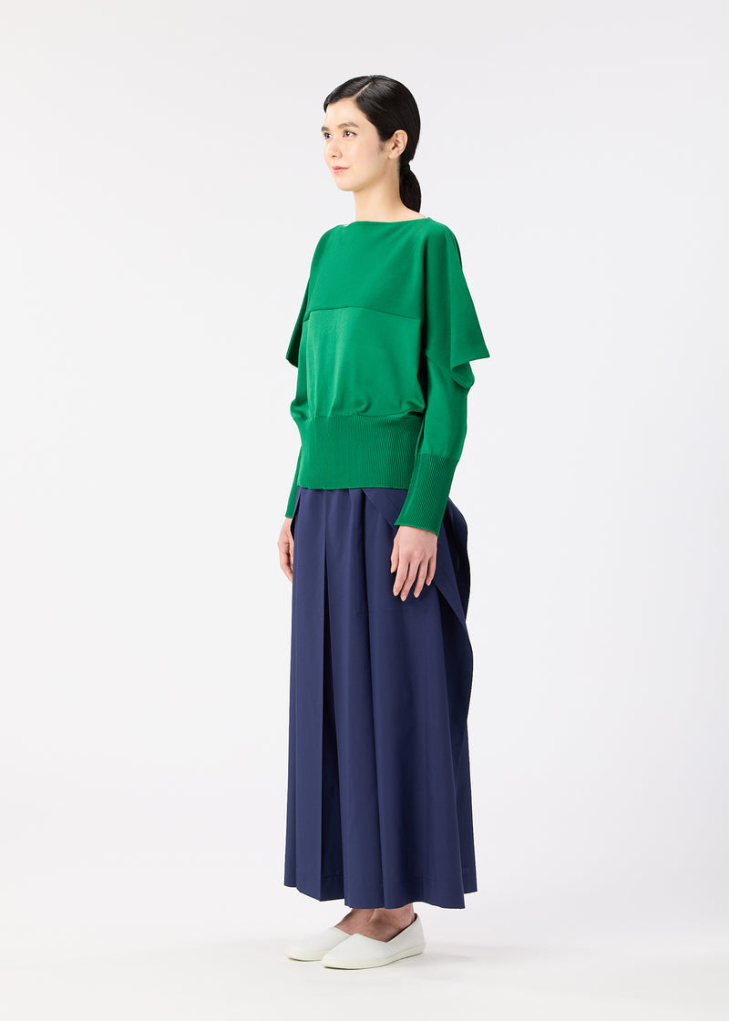 SQUARE STACK KNIT