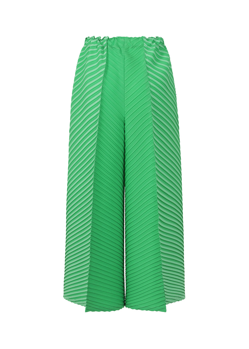 PLASTER PLEATS Trousers Green