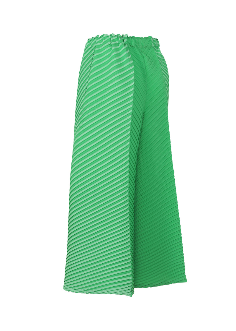 PLASTER PLEATS Trousers Green