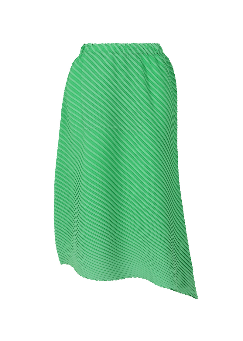 PLASTER PLEATS Skirt Green