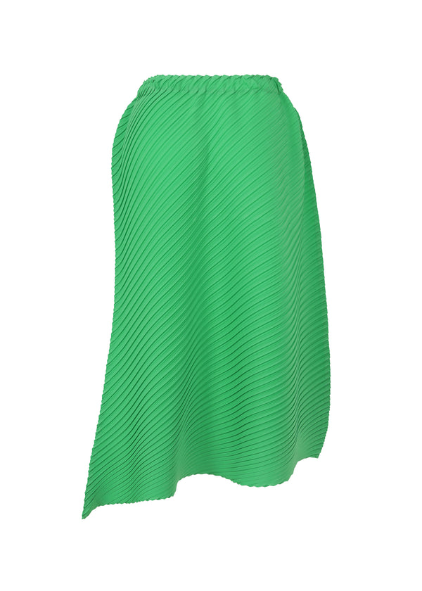 PLASTER PLEATS Skirt Green